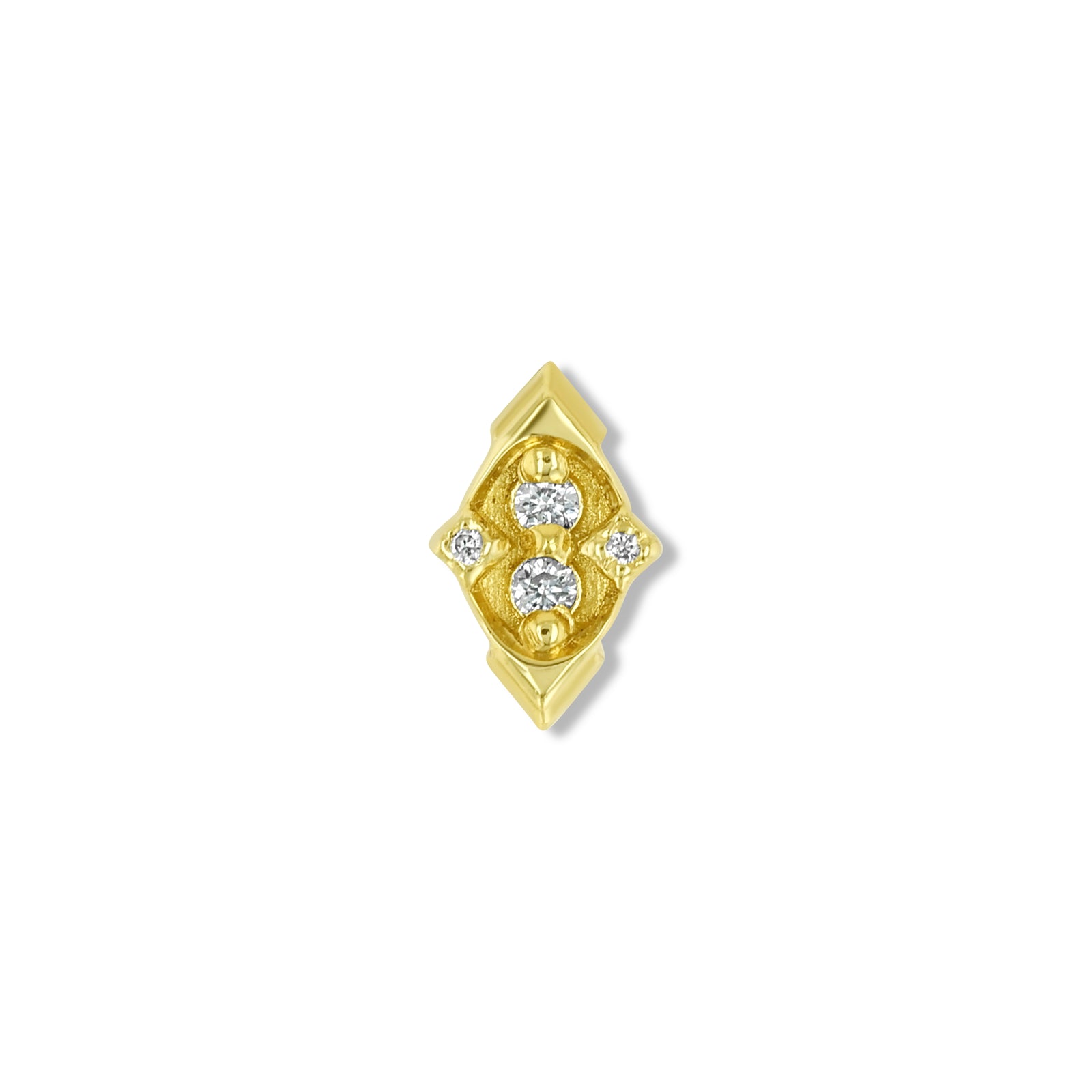 Reflections - 18K Gold Diamond Studs | SXO Studios