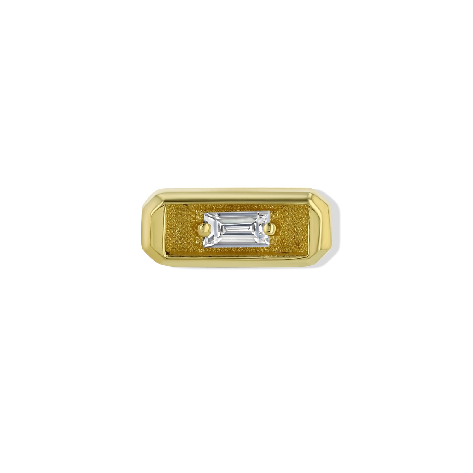 Sunken Pez - 18K Gold Diamond Studs | SXO Studios
